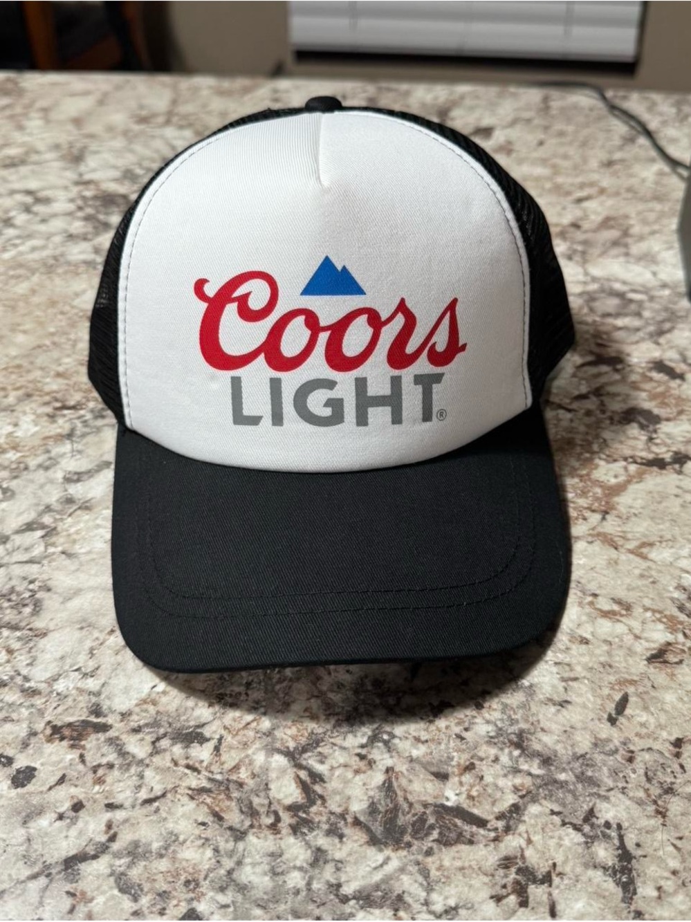 Black & White Logo Trucker Hat - Coors